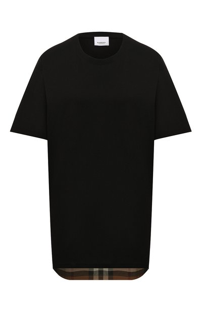 Женская хлопковая футболка BURBERRY, арт. 8044962