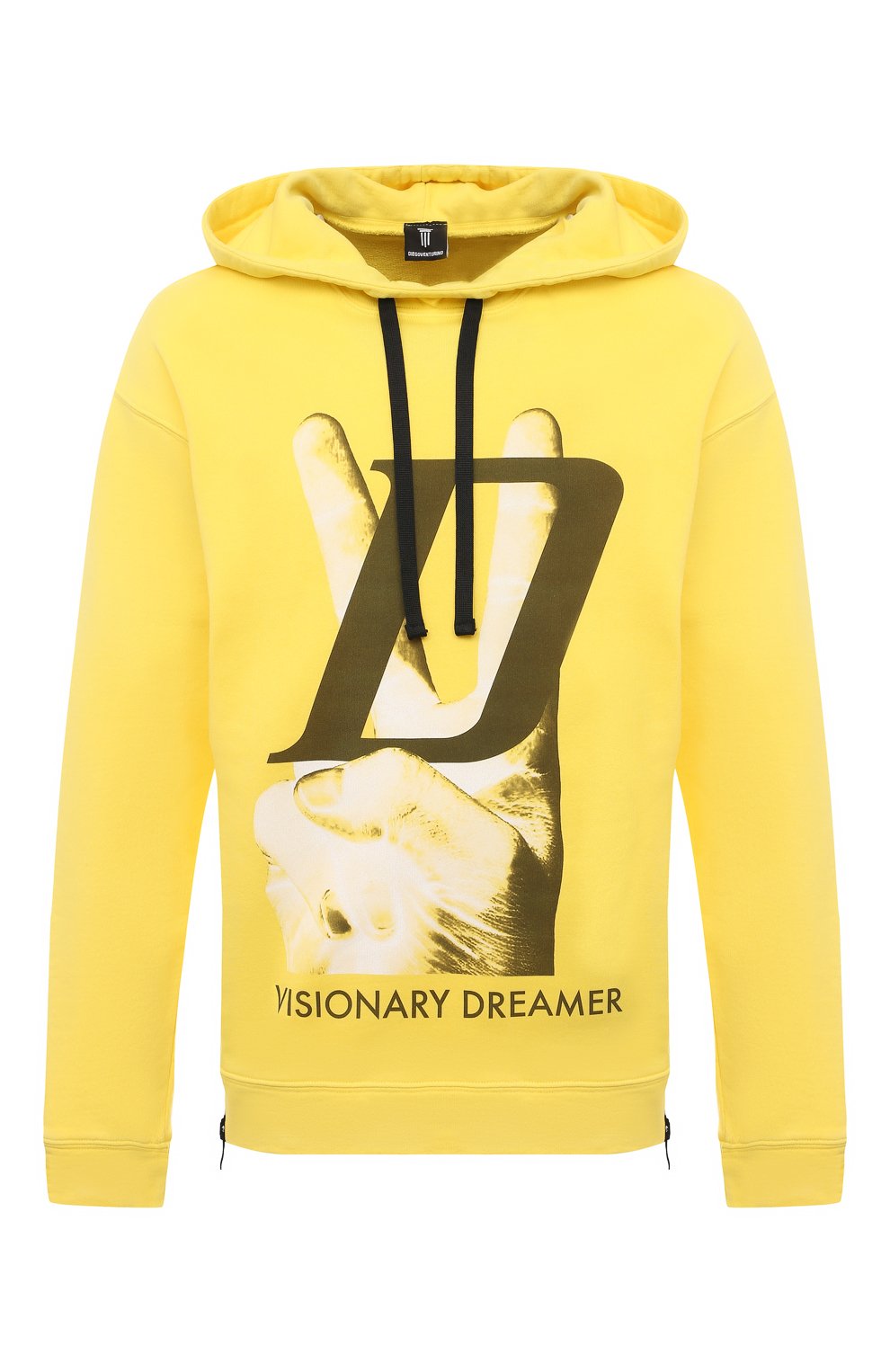 Хлопковое худи DIEGO VENTURINO, арт. SS21-DV FLH VDL, фото 1