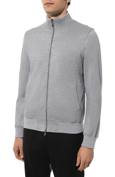 Толстовка изо льна и хлопка ANDREA CAMPAGNA, арт. 16M460.LN00.CAMP., фото 3