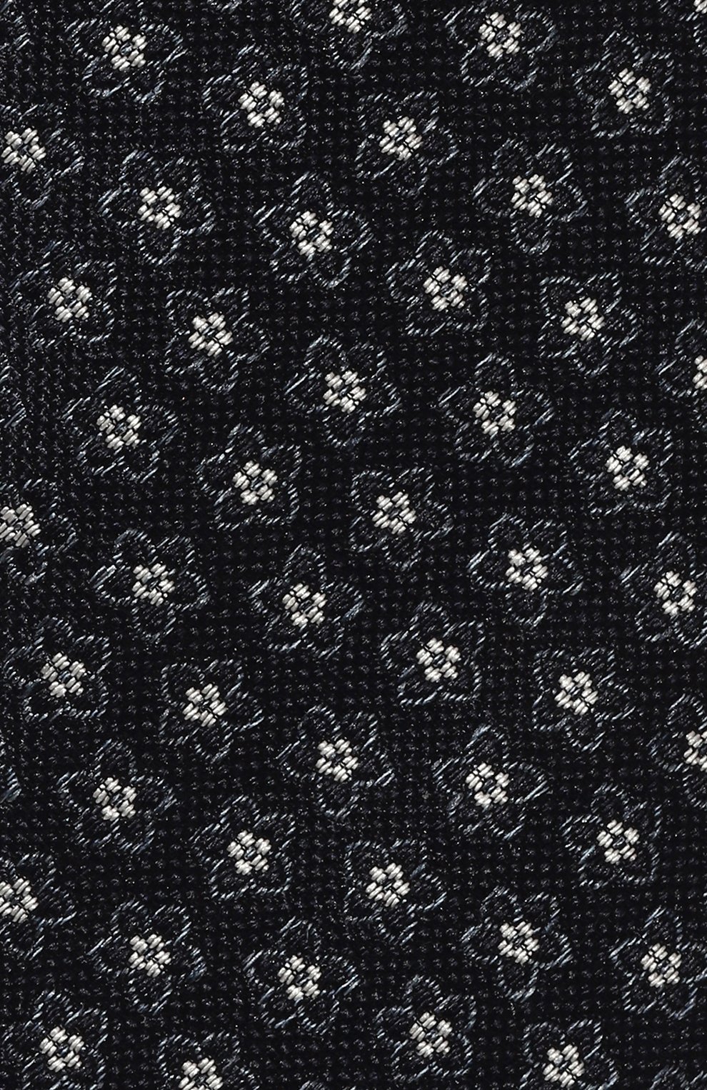 Шелковый галстук CANALI темно-синего цвета по цене 15450 руб., арт. 18/HJ03957, фото 4 Шелковый галстук CANALI, арт. 18/HJ03957, фото 4
