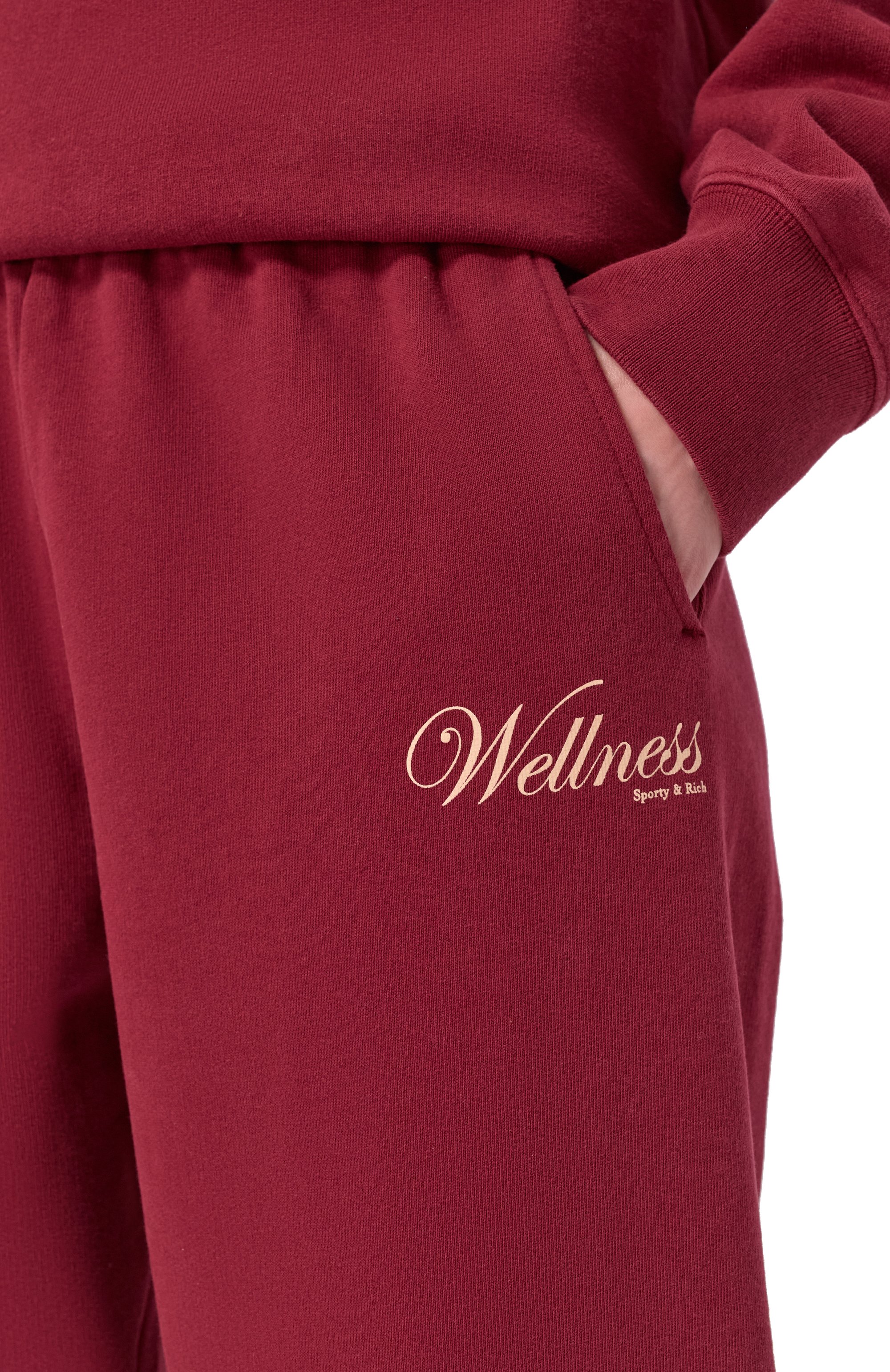 Хлопковые брюки SPORTY AND RICH, арт. PA03662083RE10, фото 5