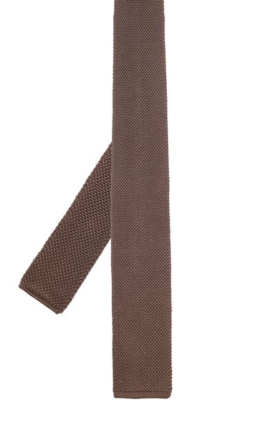 Шелковый вязаный галстук TOM FORD, арт. 9TF591MF, фото 2