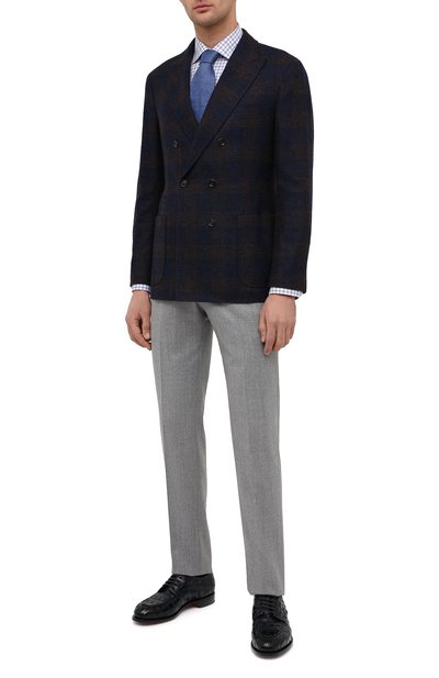 Кожаные дерби SANTONI, арт. MCC017553MC3HVVDU59, фото 2