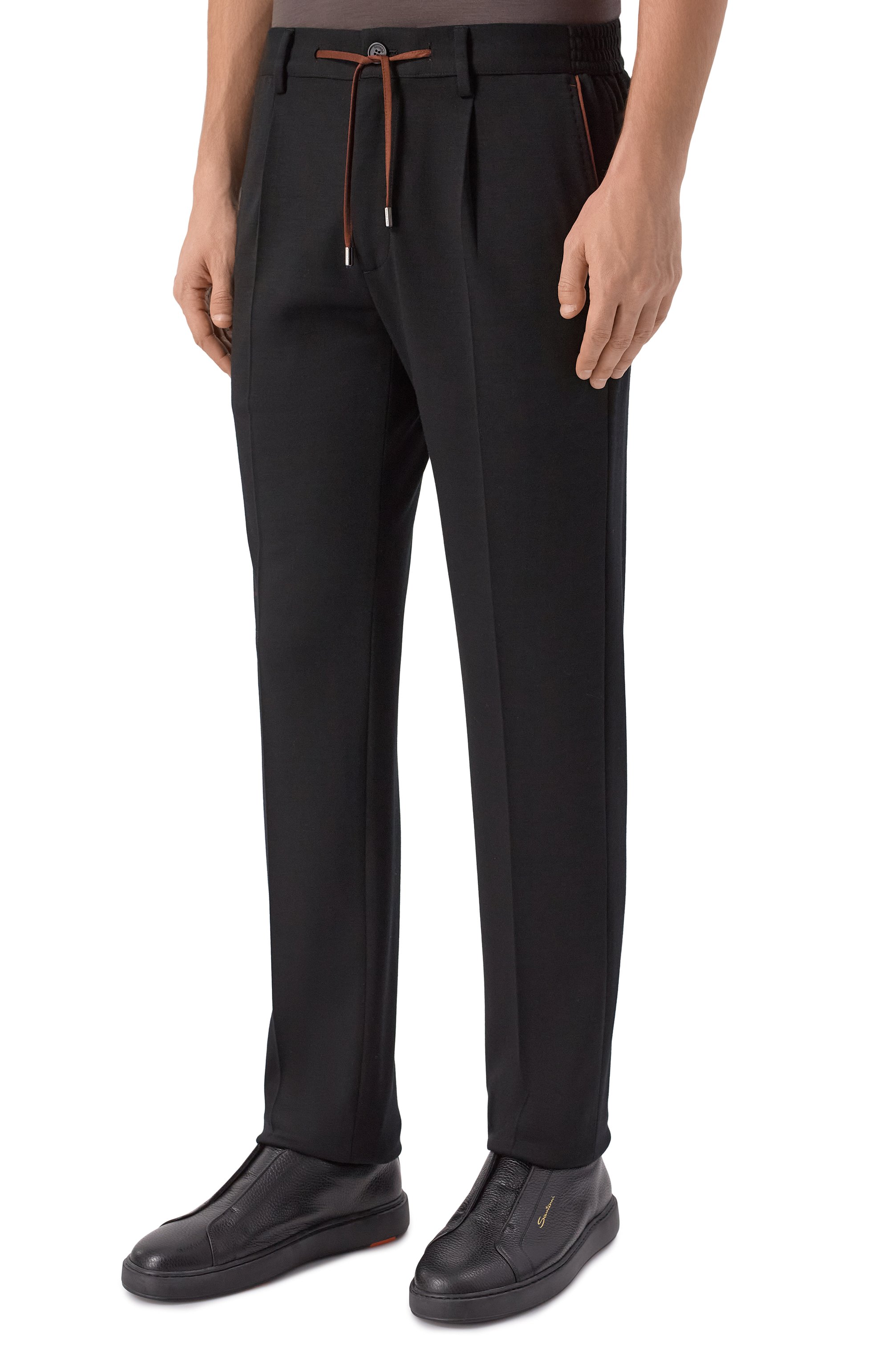 Шерстяные брюки STEFANO RICCI, арт. M1T5300111/W0001D, фото 3