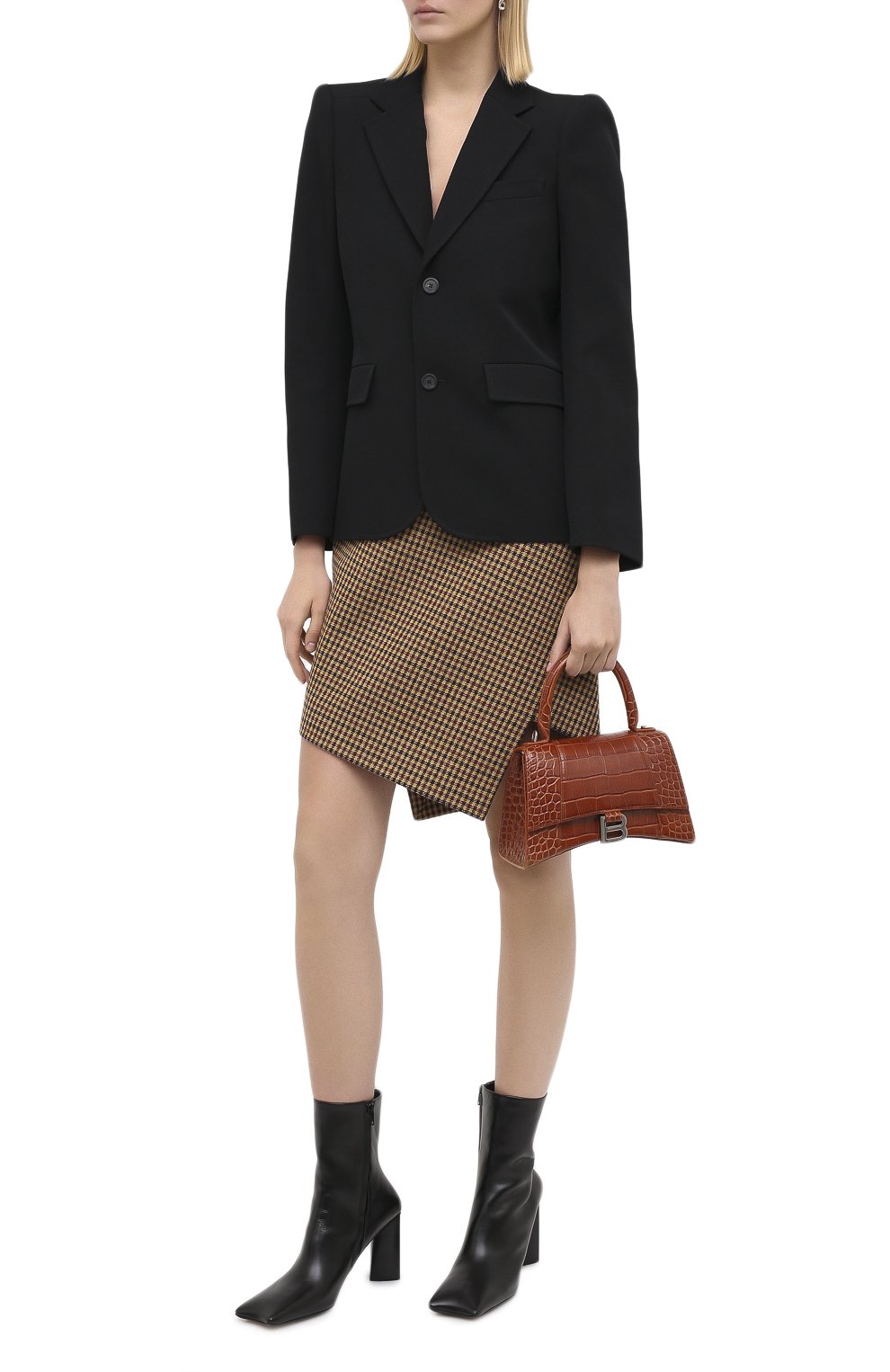 Кожаные ботильоны moon BALENCIAGA, арт. 615745/WB980, фото 2