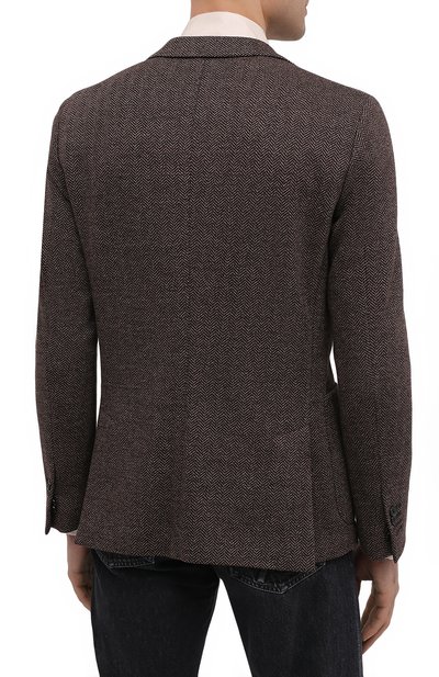 Пиджак из хлопка и шерсти CORNELIANI, арт. 86X213-0816810/90, фото 4