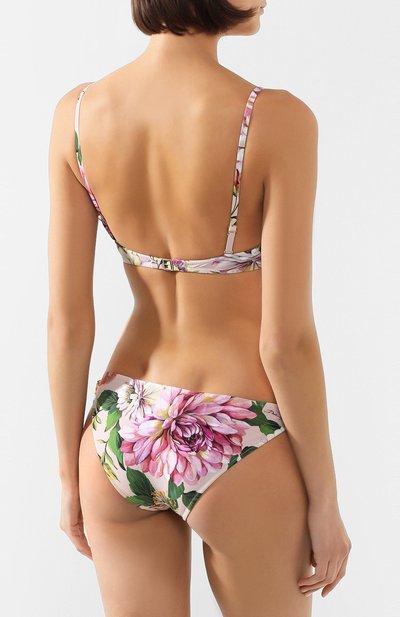 Плавки-бикини DOLCE & GABBANA розового цвета по цене 28500 руб., арт. 02A06J/FSGS8, фото 3 Плавки-бикини DOLCE & GABBANA, арт. 02A06J/FSGS8, фото 3
