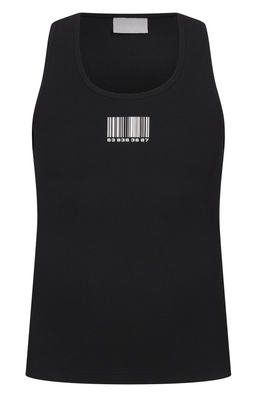 

Хлопковая майка VTMNTS, Чёрный