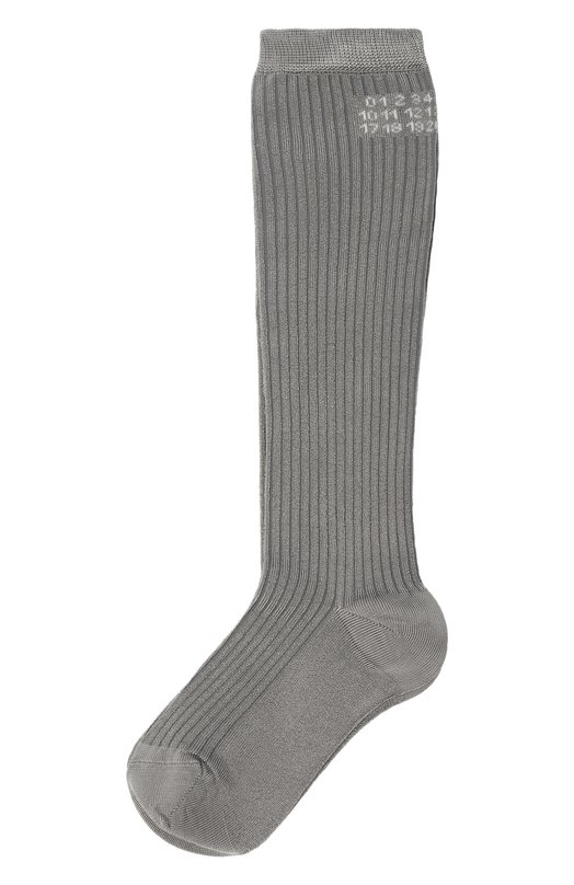 Носки из вискозы MM6 S62TL0045/M13204 Серый S62TL0045/M13204