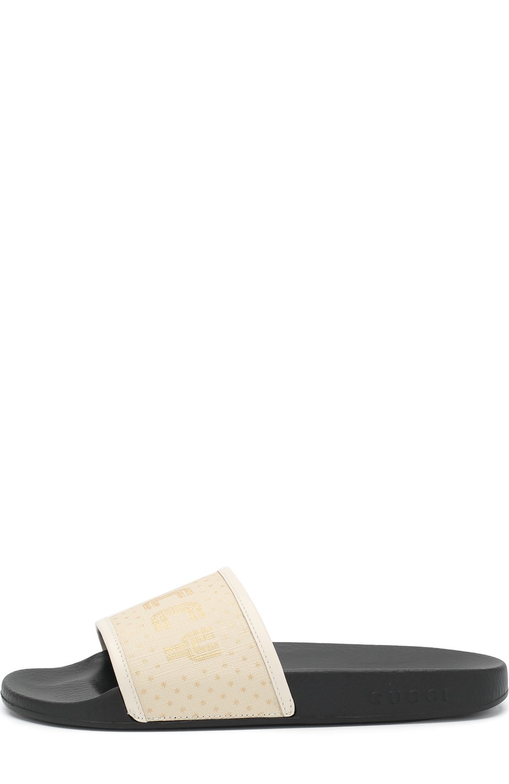 Резиновые шлепанцы с принтом GUCCI, арт. 519996/9QR10, фото 3