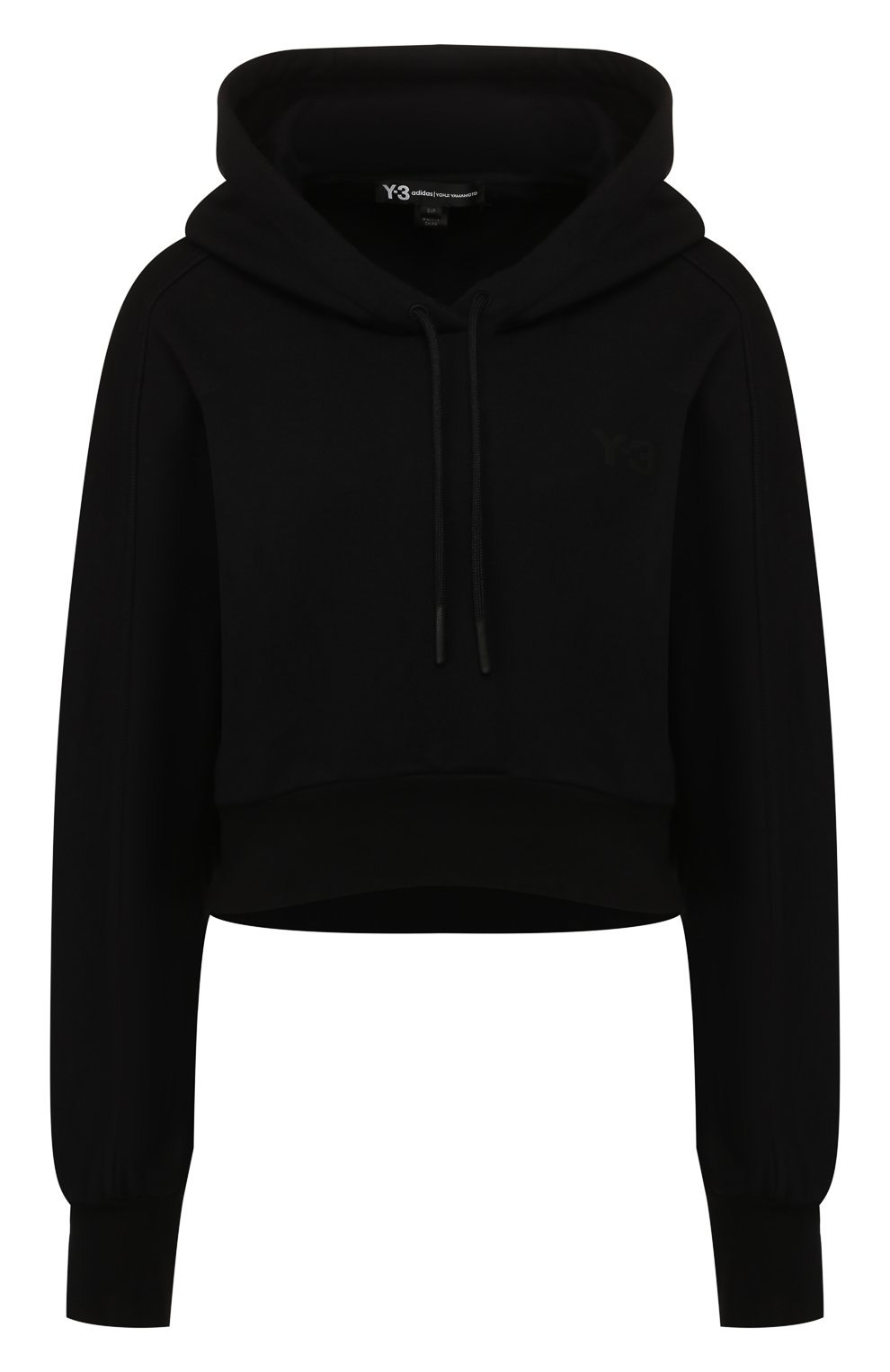 Хлопковое худи Y-3, арт. FS5591/W, фото 1