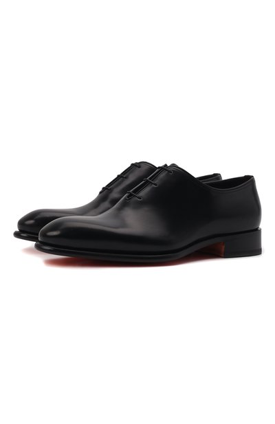 Мужские кожаные оксфорды carter SANTONI, арт. MCCG16229MC1HVVDN01