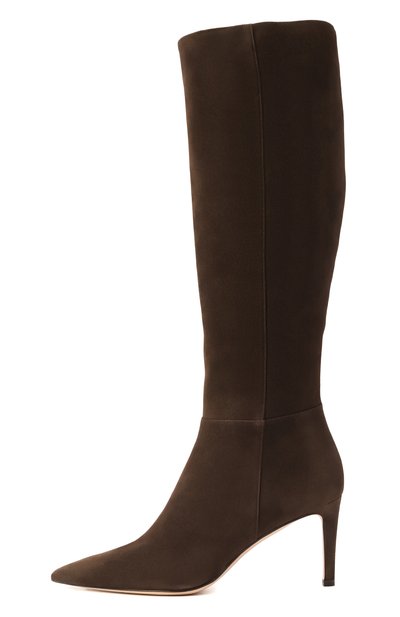 Замшевые сапоги KITON, арт. D58833K0525F06, фото 4