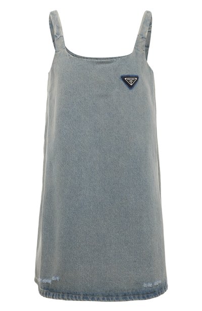 Женское джинсовое платье PRADA, арт. GFA122-1ZAB-F0008-212