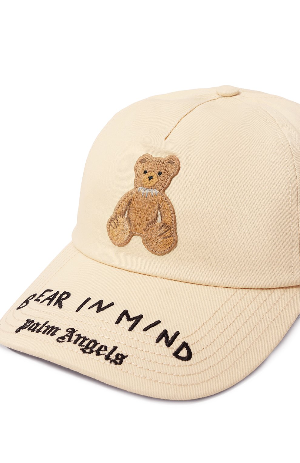 Хлопковая бейсболка PALM ANGELS, арт. PWLB034F24FAB001, фото 4