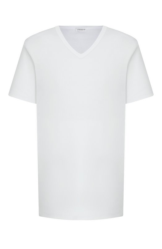 Хлопковая футболка Zimmerli 222-1472 Белый 222-1472