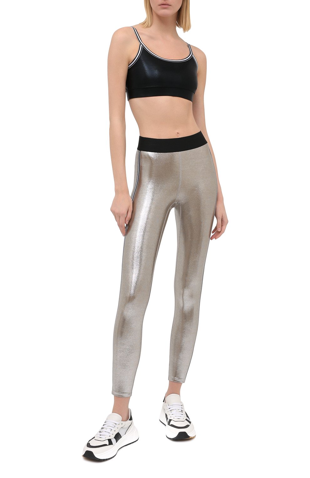 Легинсы HEROINE SPORT золотого цвета по цене 11350 руб., арт. HS-4-091/SUMMER 2020, фото 2 Легинсы HEROINE SPORT, арт. HS-4-091/SUMMER 2020, фото 2