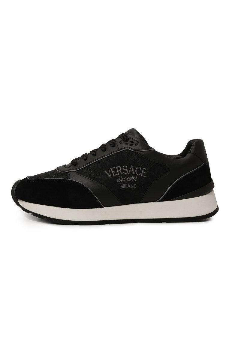 Комбинированные кроссовки VERSACE, арт. 1014457/1A00389, фото 1