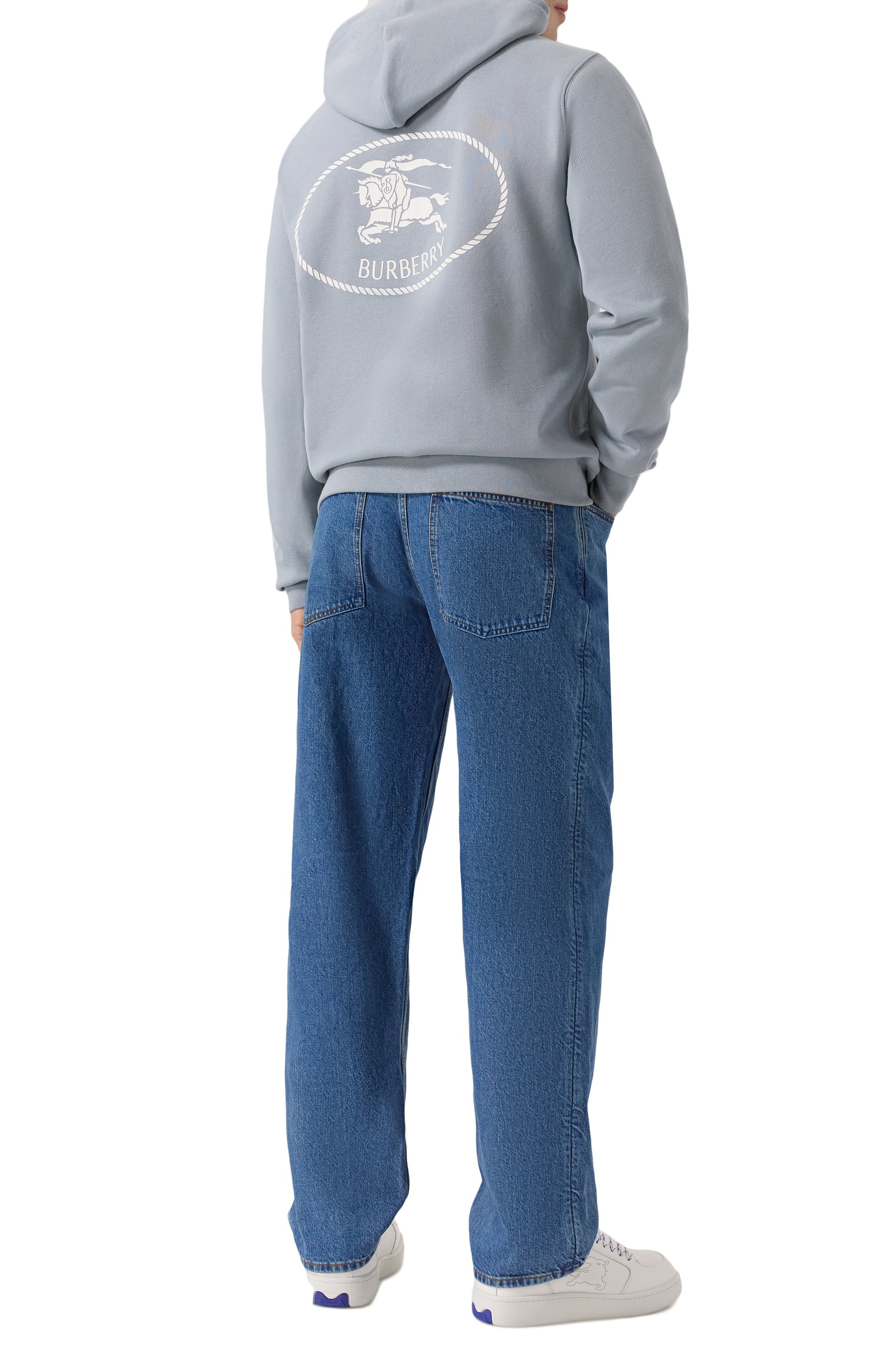 Хлопковая толстовка BURBERRY, арт. 8110494, фото 2