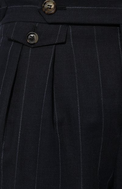 Шорты из хлопка и шерсти BRUNELLO CUCINELLI, арт. MS484B2298, фото 5