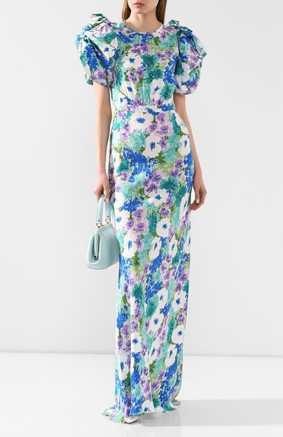 Шелковое платье ALESSANDRA RICH, арт. FAB2050-F2812, фото 2