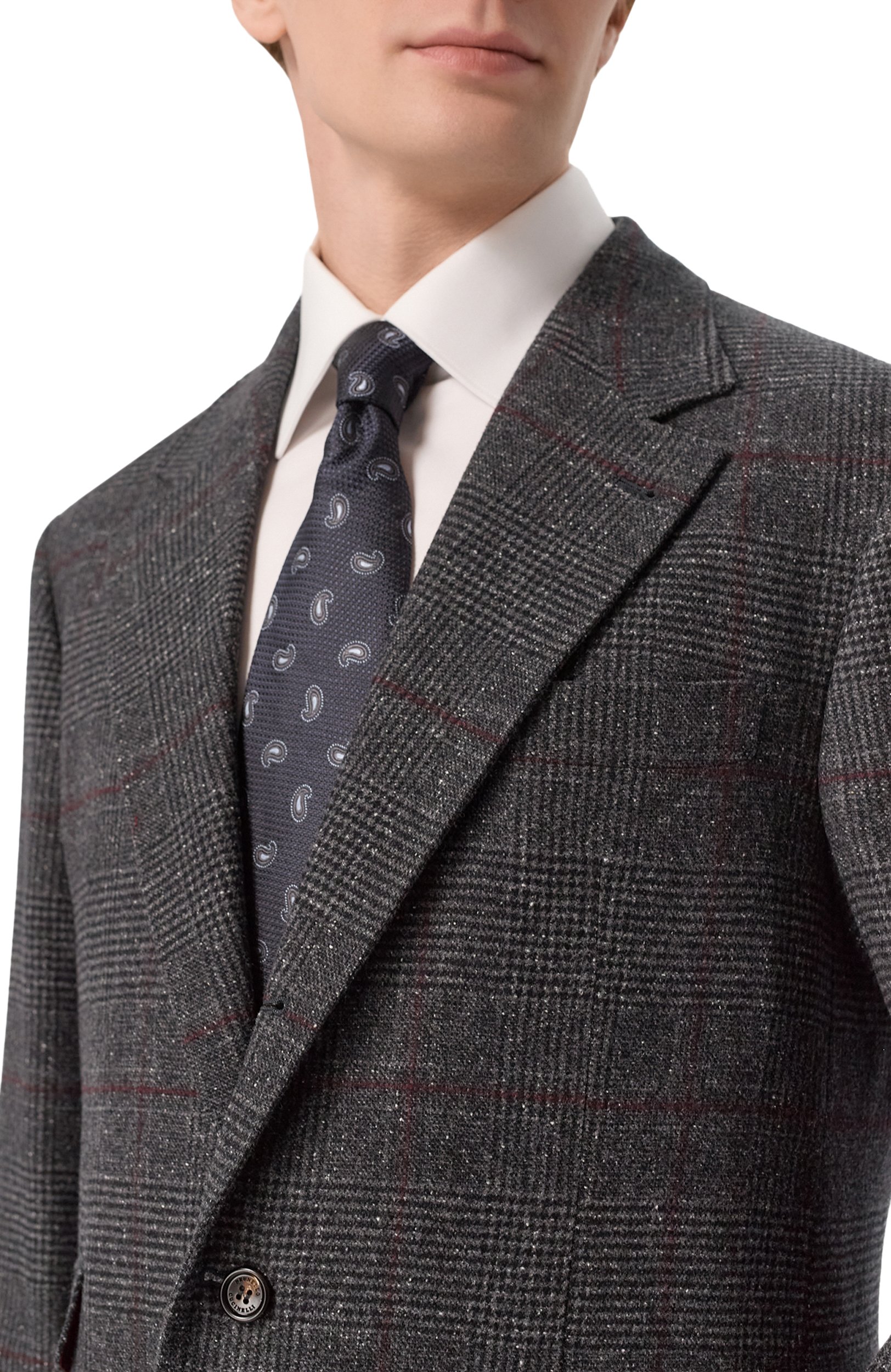 Костюм из шелка и шерсти BRUNELLO CUCINELLI, арт. MV464LDWH, фото 6