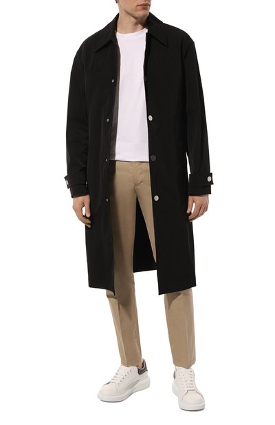 Кожаные кеды oversized ALEXANDER MCQUEEN, арт. 628017 WHTQQ, фото 2