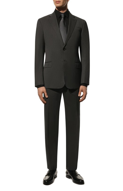Хлопковая сорочка Dolce & Gabbana G5EJ0T/FUEEE Чёрный  G5EJ0T/FUEEE Фото 2