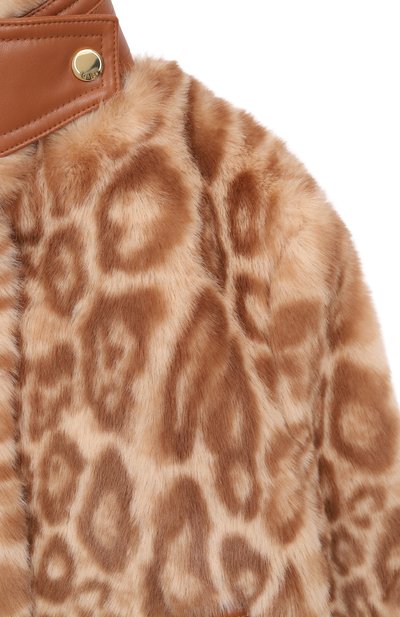 Утепленная куртка из экомеха CHLOÉ, арт. C20676, фото 3