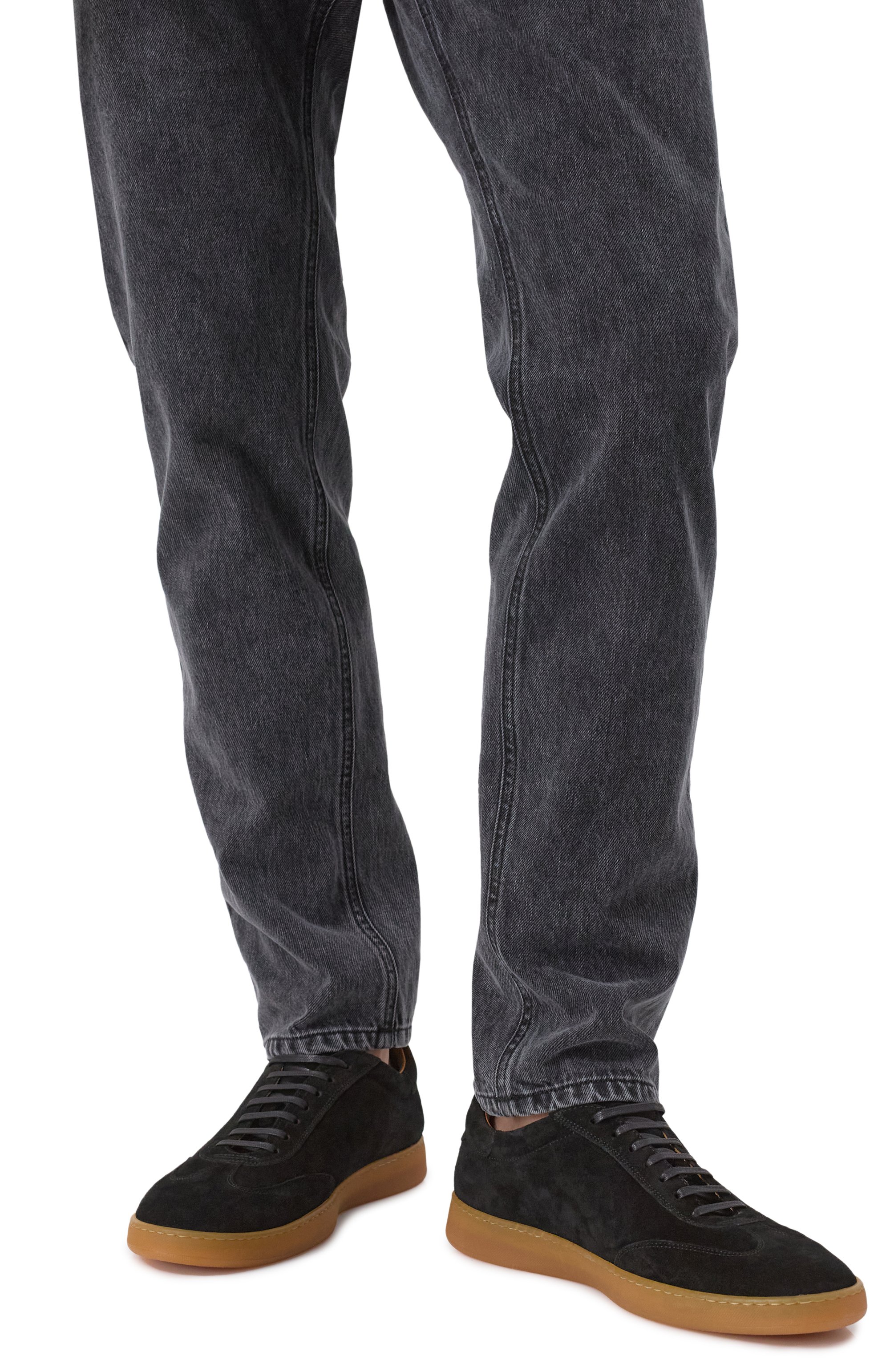 Замшевые кеды KITON, арт. USSA267N0118706, фото 3