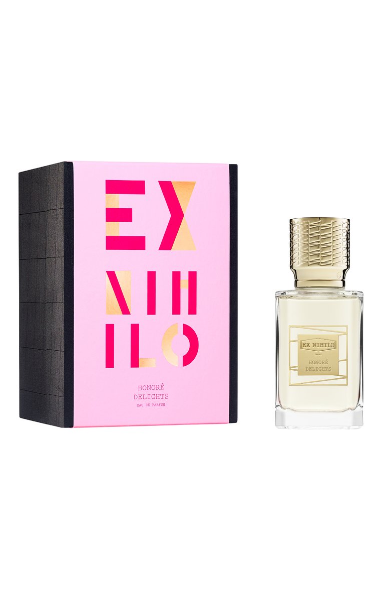 Парфюмерная вода honoré delights (50ml) EX NIHILO бесцветного цвета, арт. 3760264093770 | Фото 2 (Тип продукта - парфюмерия: Парфюмерная вода; Тип аромата: Цветочный; Нос: Не проставлено; Региональные ограничения белый список (Axapta Mercury): Не проставлено; Ограничения доставки: flammable)