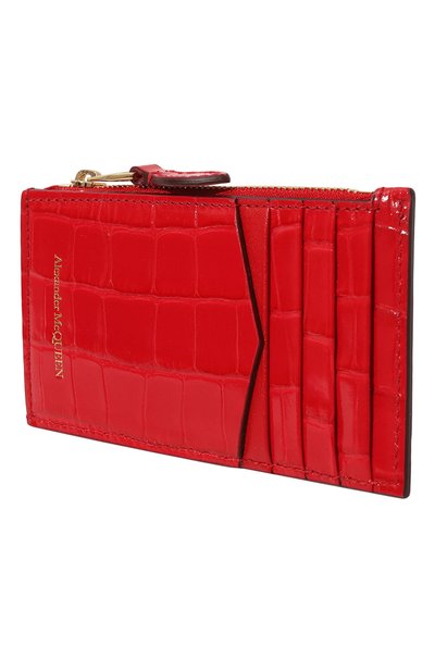 Кожаный футляр для кредитных карт ALEXANDER MCQUEEN, арт. 632037/1JMFG, фото 2