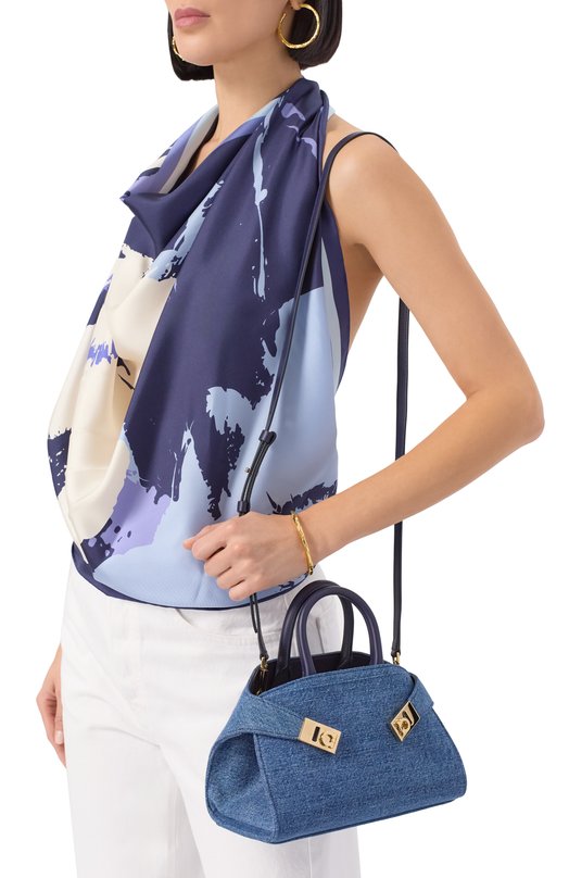 Сумка Hug mini Ferragamo 219902/783820 Синий  219902/783820 Фото 2