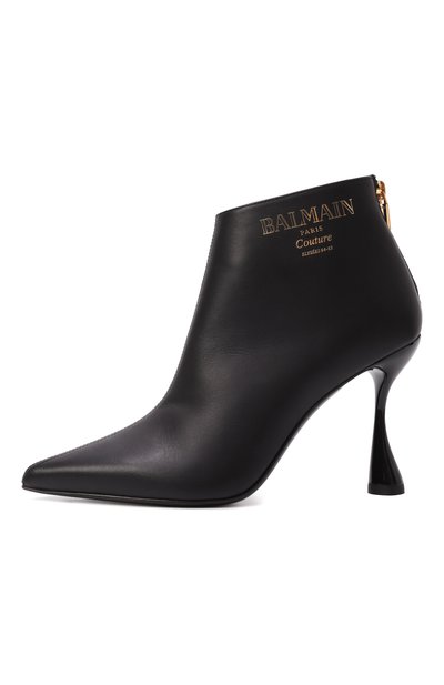 Кожаные ботильоны eden 95 BALMAIN, арт. EN1TE108/LTBC, фото 4