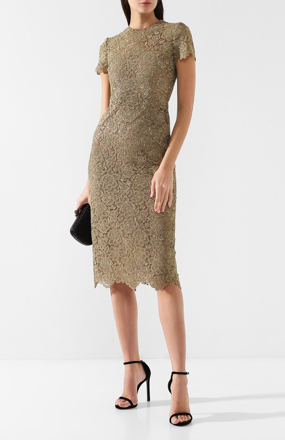 Кружевное платье VALENTINO, арт. RB3VABP54GD, фото 2