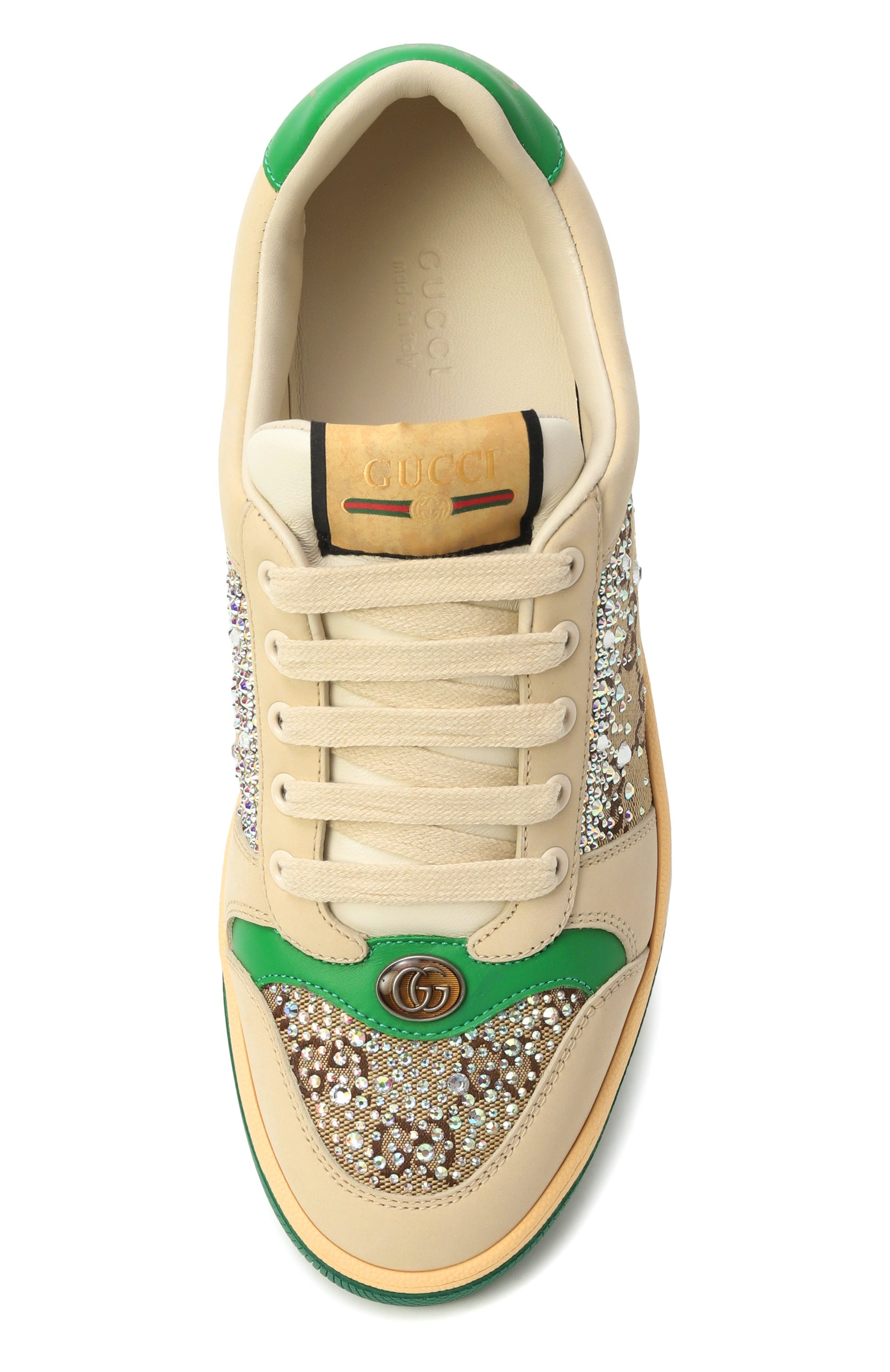 Комбинированные кеды screener GUCCI, арт. 812041/AAEB2, фото 6