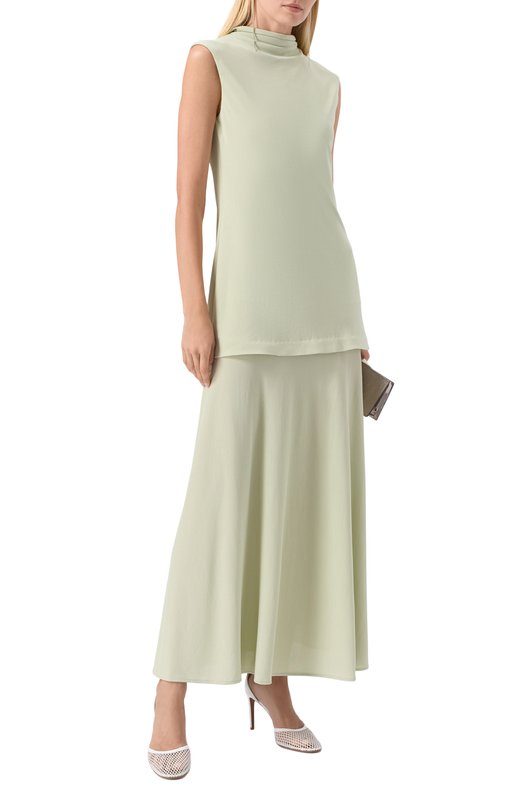 Комбинированные туфли Fishnet 90 Alaia AA3E049TK007 Белый  AA3E049TK007 Фото 3