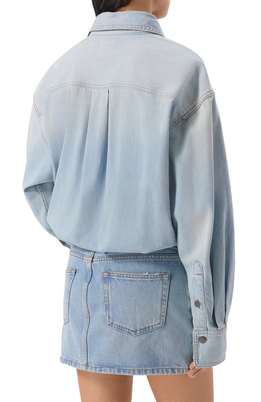 Джинсовое платье Haikure HEW10024DF134L0828/TATUM LIPARI BLUE. Голубой  HEW10024DF134L0828/TATUM LIPARI BLUE. Фото 4