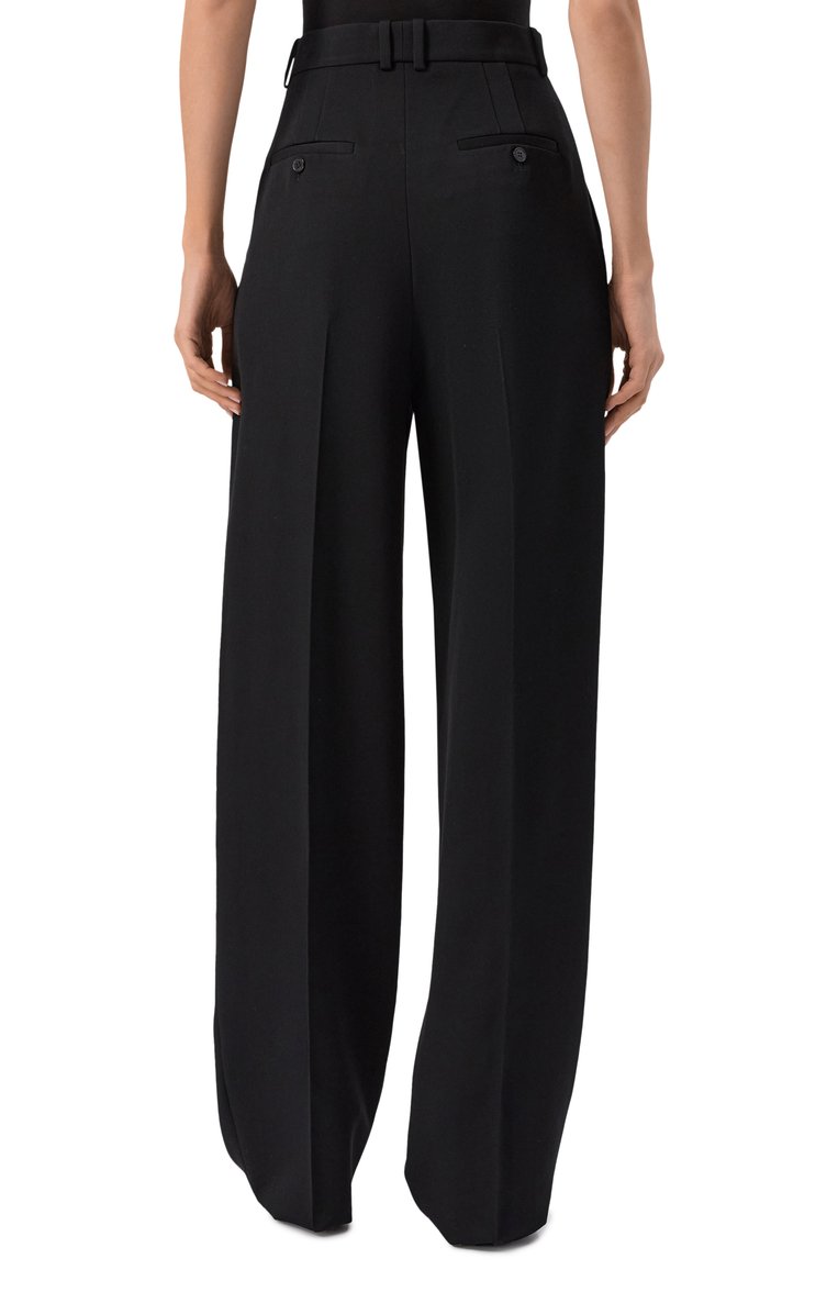 Шерстяные брюки SAINT LAURENT, арт. 824389/Y7E63, фото 1
