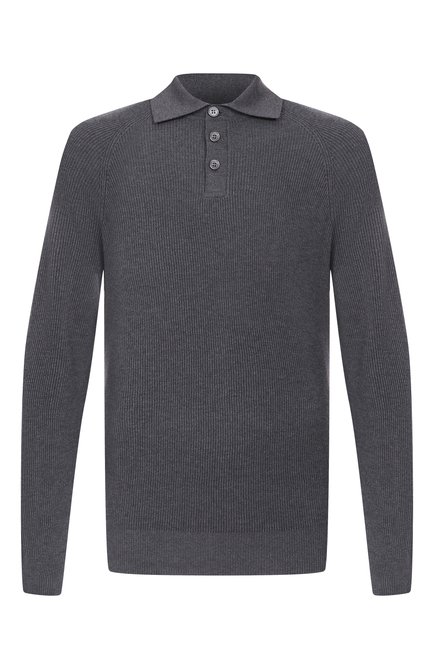 Мужская хлопковое поло BRUNELLO CUCINELLI, арт. M29400105
