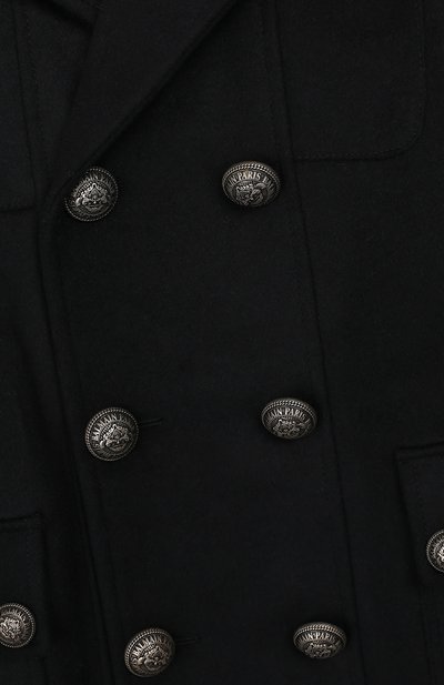Шерстяное пальто BALMAIN, арт. 6L2610/LE260/4-10, фото 3