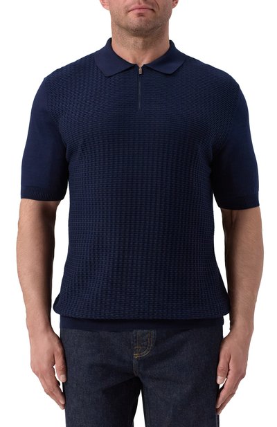 Поло из шелка и хлопка ZILLI, арт. KZP002M0145VZWE00, фото 3