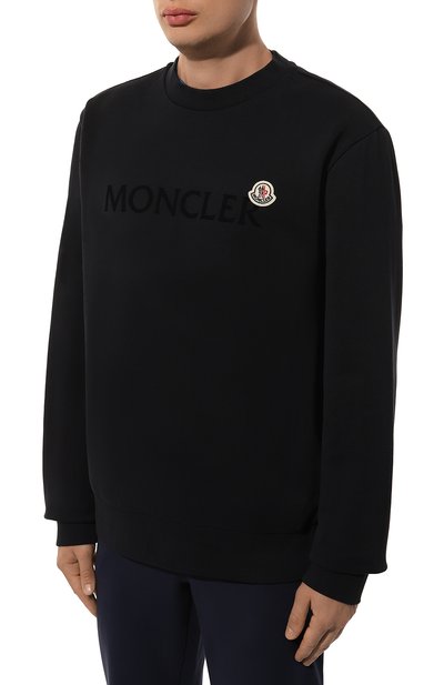 Хлопковый свитшот MONCLER, арт. 8G000-34-809KR, фото 3