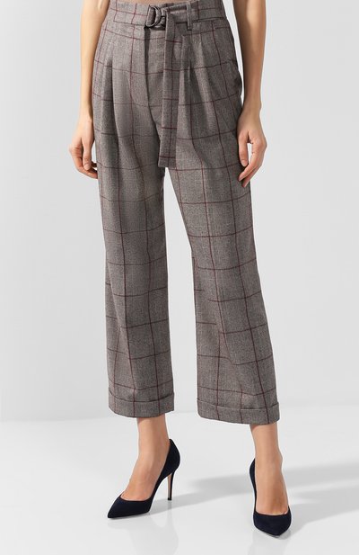 Шерстяной костюм в клетку BRUNELLO CUCINELLI, арт. MA594T8437, фото 4