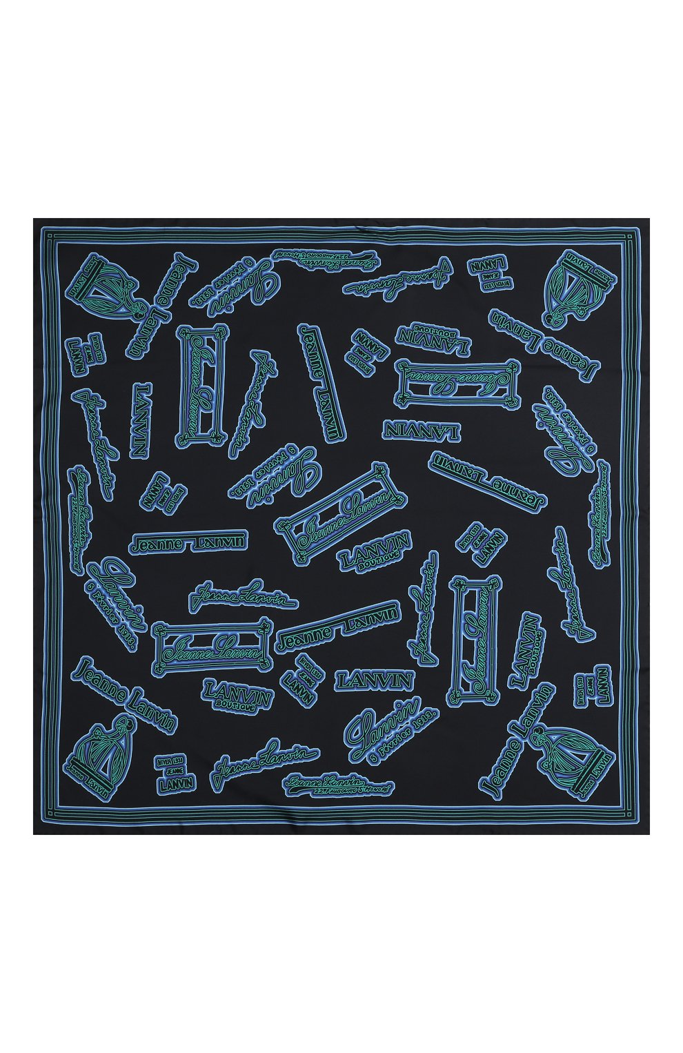 Шелковый платок LANVIN, арт. 6L9090/SQ553, фото 4