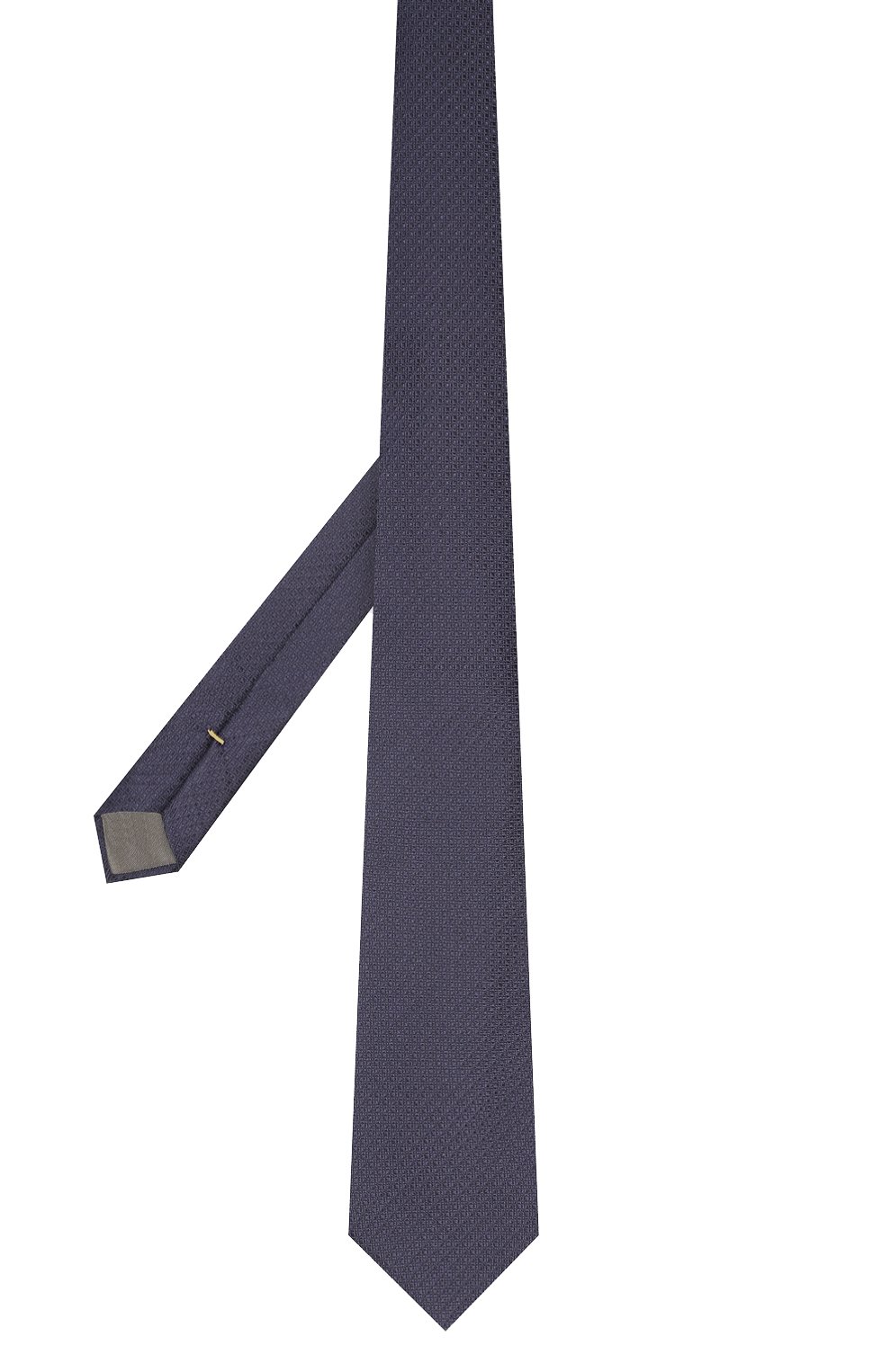 Шелковый галстук CANALI темно-синего цвета по цене 8620 руб., арт. 18/HJ02416, фото 2 Шелковый галстук CANALI, арт. 18/HJ02416, фото 2