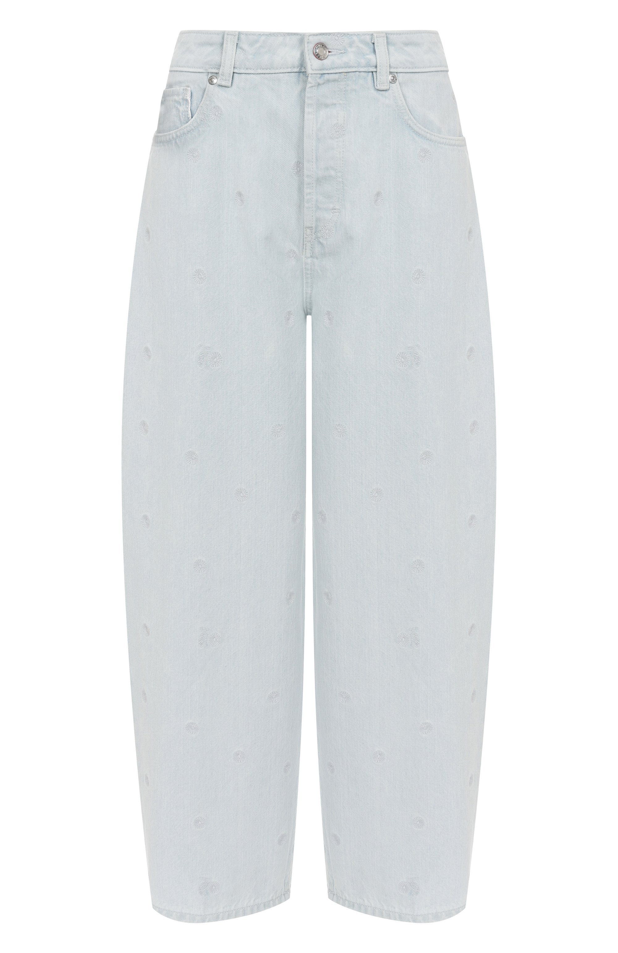 Джинсы HUGO голубого цвета по цене 22450 руб., арт. 50535135, фото 1 Джинсы HUGO, арт. 50535135, фото 1