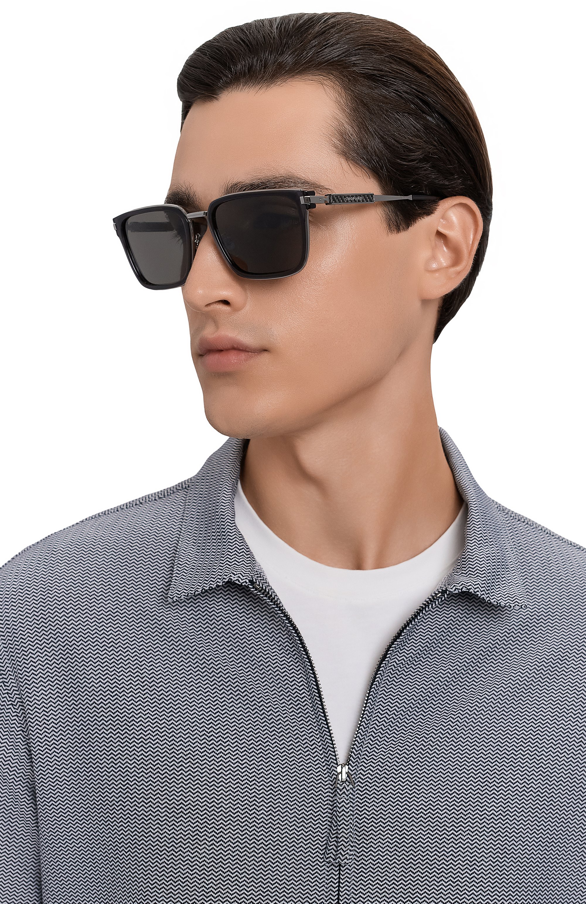 Солнцезащитные очки CHOPARD черного цвета по цене 115000 руб., арт. 375 705P, фото 2 Солнцезащитные очки CHOPARD, арт. 375 705P, фото 2