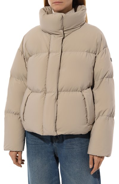 Пуховик LEMPELIUS бежевого цвета по цене 92400 руб., арт. 222 NEA/3050, фото 3 Пуховик LEMPELIUS, арт. 222 NEA/3050, фото 3