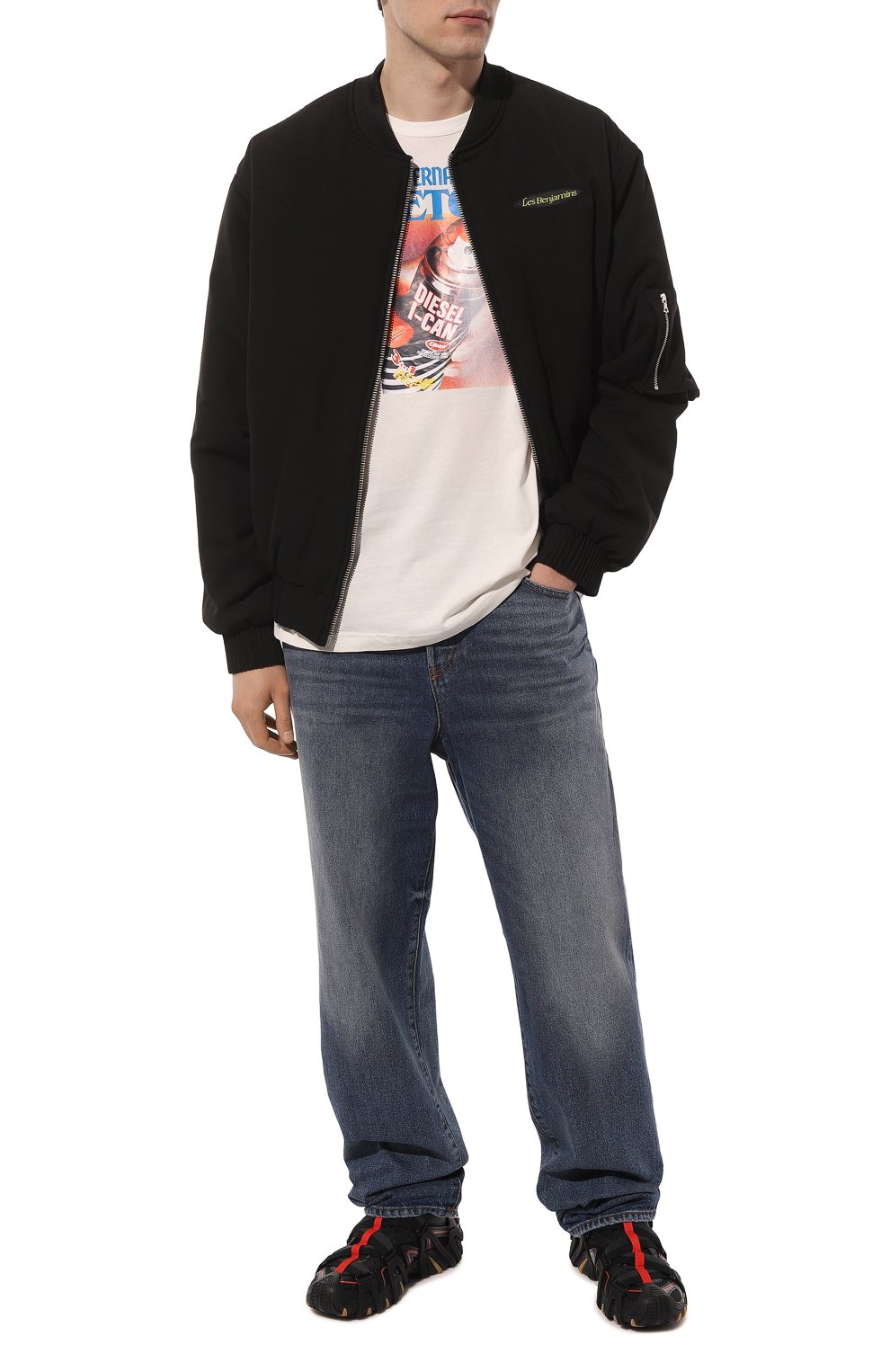 Хлопковая футболка DIESEL, арт. A08639/0CATM, фото 2